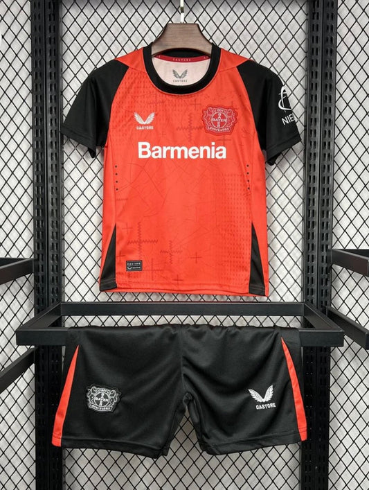 Kits Enfants Bayer Leverkusen 2024/25 Domicile