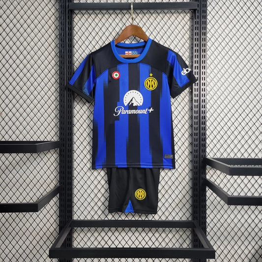 Inter Milan maillot Domicile ensemble Enfant 2023 2024