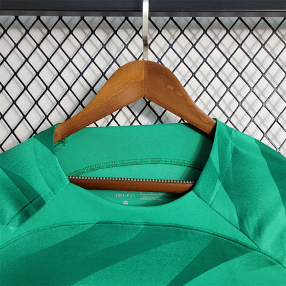 23-24 PSG Green Goalkeeper manche longue