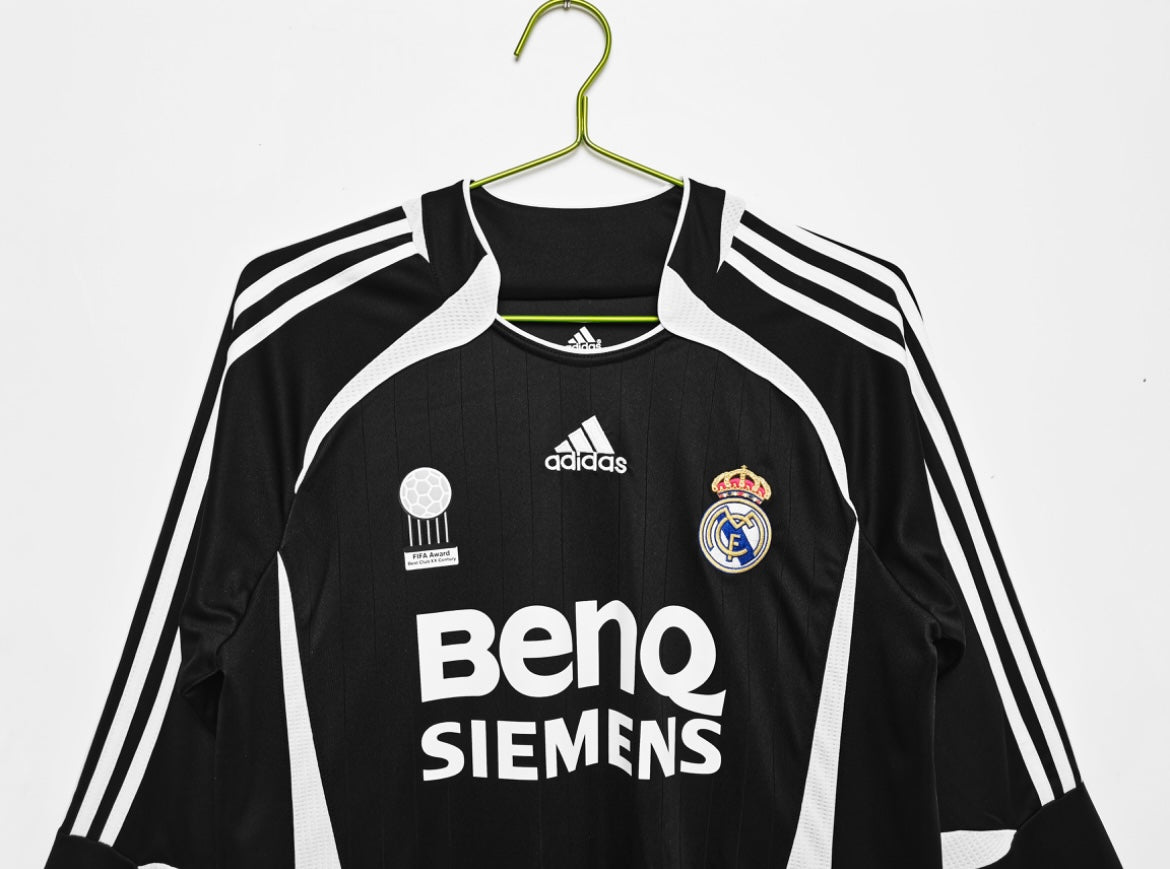 Real Madrid 2006/07 Extérieur à manches longues