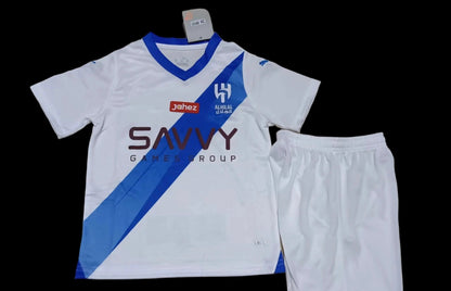 Arabie Saoudite Al-Hilal maillot Extérieur ensemble Enfant 2023 2024
