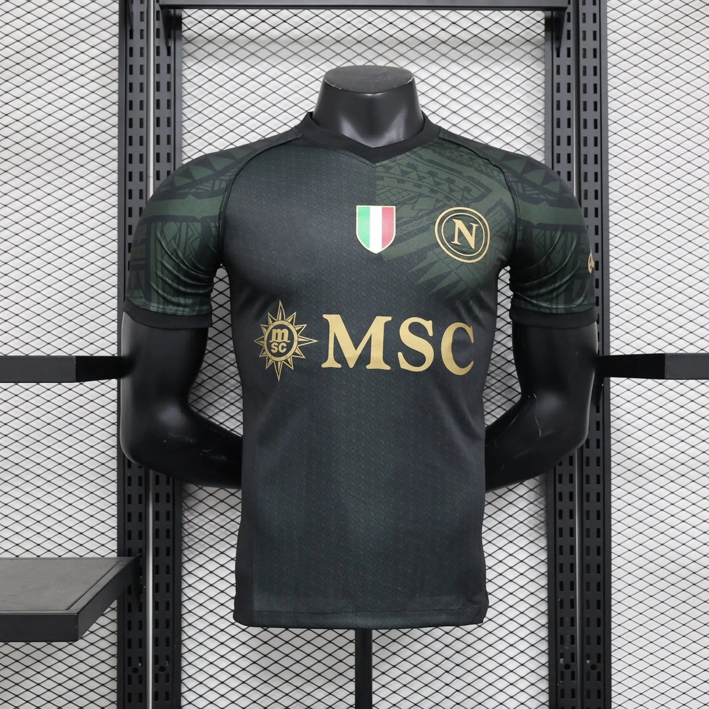 Naples maillot Édition spéciale version Player Vert Foncé 2023 2024