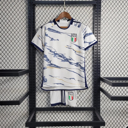 Italie maillot Extérieur ensemble Enfant 2023 2024