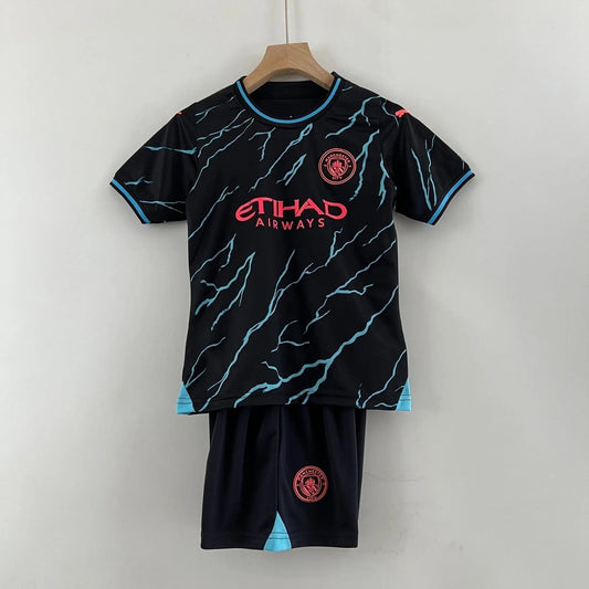 Manchester City maillot third ensemble Enfant 2023 2024