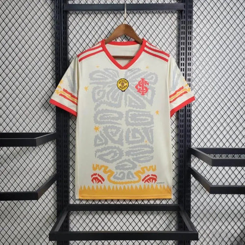 Cruzeiro maillot Édition spéciale Beige-Rouge 2023 2024